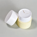 2024 New Style Rotate Luxury Empty Eco-friendly Recyclable Plastic Makeup Remover 50g PP Face Cream Cosmetics Jars Free Samples