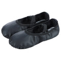 Black PU Leather Ballet Dance Shoes for Women and Girls Ballet Shoes US Local