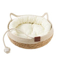 Best-selling Woven cat Bed/house a Fun and Durable Integrated Design Suitable for Cats and Dogs in All Seasons.