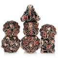 Manufacture Custom Polyhedral Hollow Dice DND Octopus Hollow Metal DND Dice Set for Dungeons & Dragons Gaming