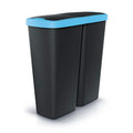 KEDEN 50L Waste Bin with 2 Independent Lids