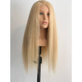 Manufacturer Price 24inch 180g 100% Human Hair Training Head Europe Face Hair Mannequin Head With Shoulder for Hairdresser MegaBDM