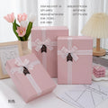 MU Wholesales 3 Sets Gift Paper Box for Birthday and Gifts with Bow