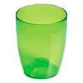Coubi orchid pot 2.4l. dimensions (mm) 160x160x183 matte transparent green color