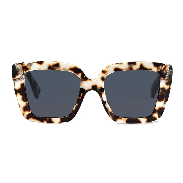 VIFF HP18907 Fashion Women Eyewear Oversized Tortoiseshell Shade Wholesale Vendors Square Sunglasses