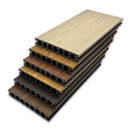Popular WPC Composite Decking Flooring Waterproof Eco-Friendly Interlocking Garden Outdoor Balcony Application