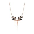 Azuris 925 Sterling Silver Fine Pendant Guardian Angel Necklace