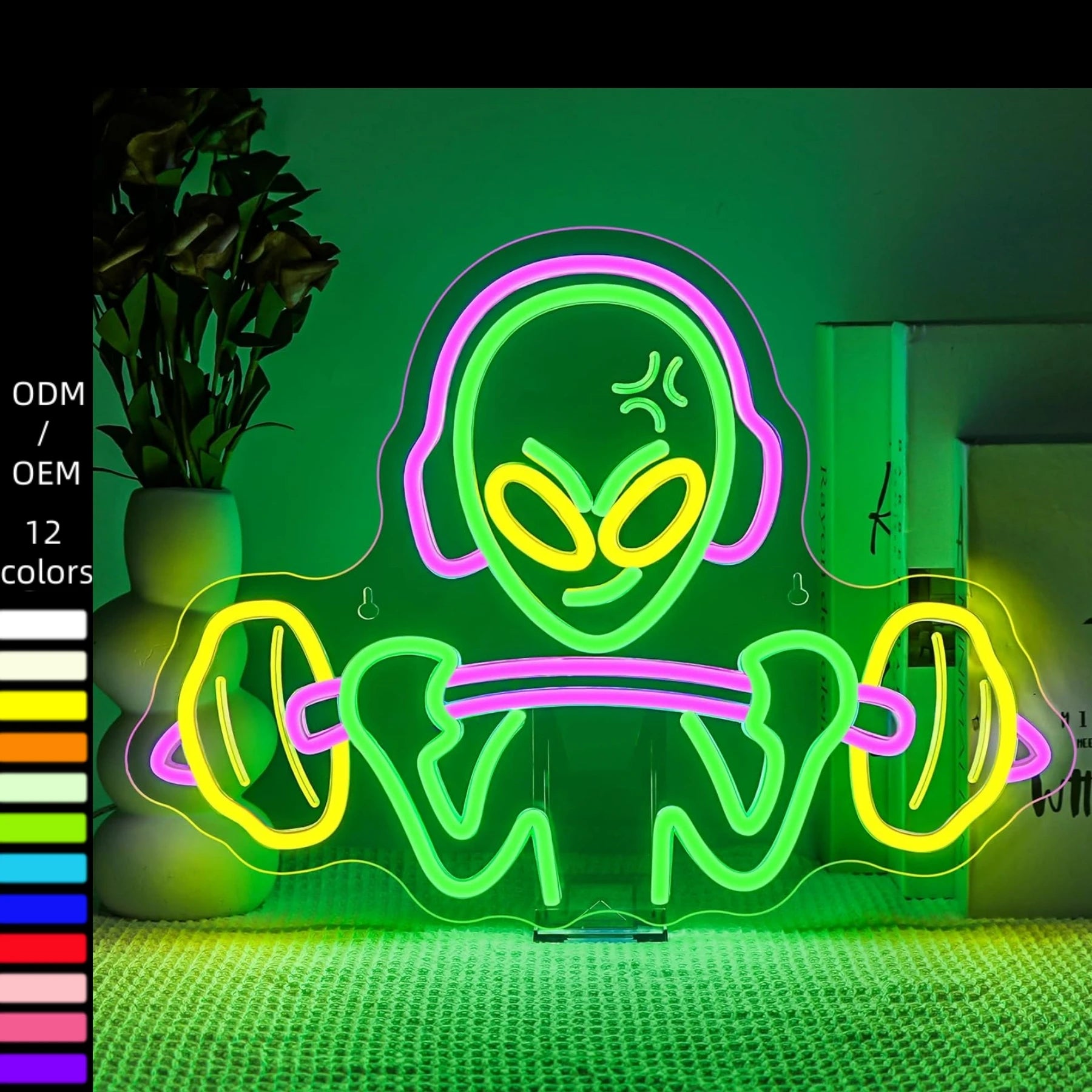 Free Design Custom Silicone IP67 LED Neon Lights No MOQ Signs Bar Ice Cream Gym Wall Bedroom Fast Delivery Decoracion Lettering