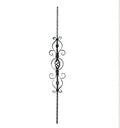 Wrought Iron Articles Forged Steel bar for Gate Fence Railing Handrail Balustrade