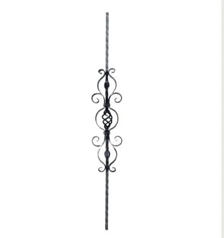 Wrought Iron Articles Forged Steel bar for Gate Fence Railing Handrail Balustrade