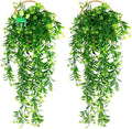 Artificial Hanging Vines Plastic Ivy Artificial Vine Indoor and Outdoor Wedding Garden Hanging  Basket Decorations
