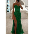 2025 European and American New Party Fashion Camisole Dress INS Loose Casual Split Women's Dress Elegant Dresses for Women