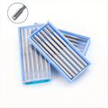 Boasta German Imported Tungsten Steel Straight Wolfsbane Burr 2.35mm Shank Engraving Tool Set for Jewelry Making & Dental Use