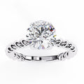 1.92 Carat IGI Certified Lab Grown Diamond Elegant 18K White Gold Engagement Ring Classic Solitaire Design Ethical Bridal