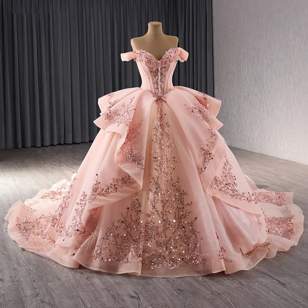 Jancember 241071 Fashion Off Shoulder Empire Evening Dresses Gowns for Party
