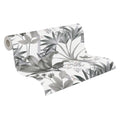 Made in Germany - Luxury Wallpaper rolls Floral Grey Black White Beige Non Woven Contract Wallpaper Plants - 1005 x 053 m