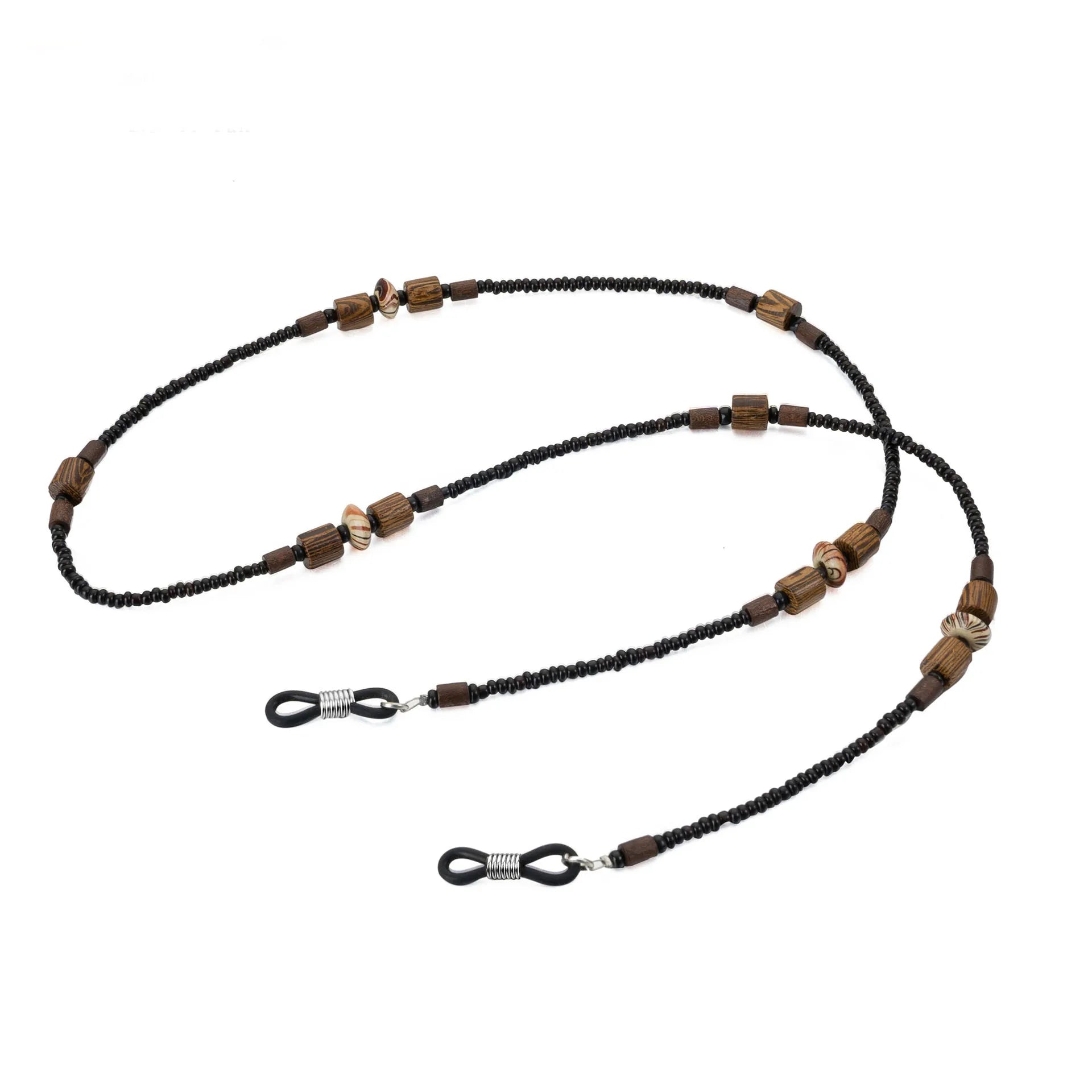 Vintage Handmade Acrylic&Wooden Beads Jewelry Sunglasses Glasses Chain HolderBeads Glasses Jewelry Chain