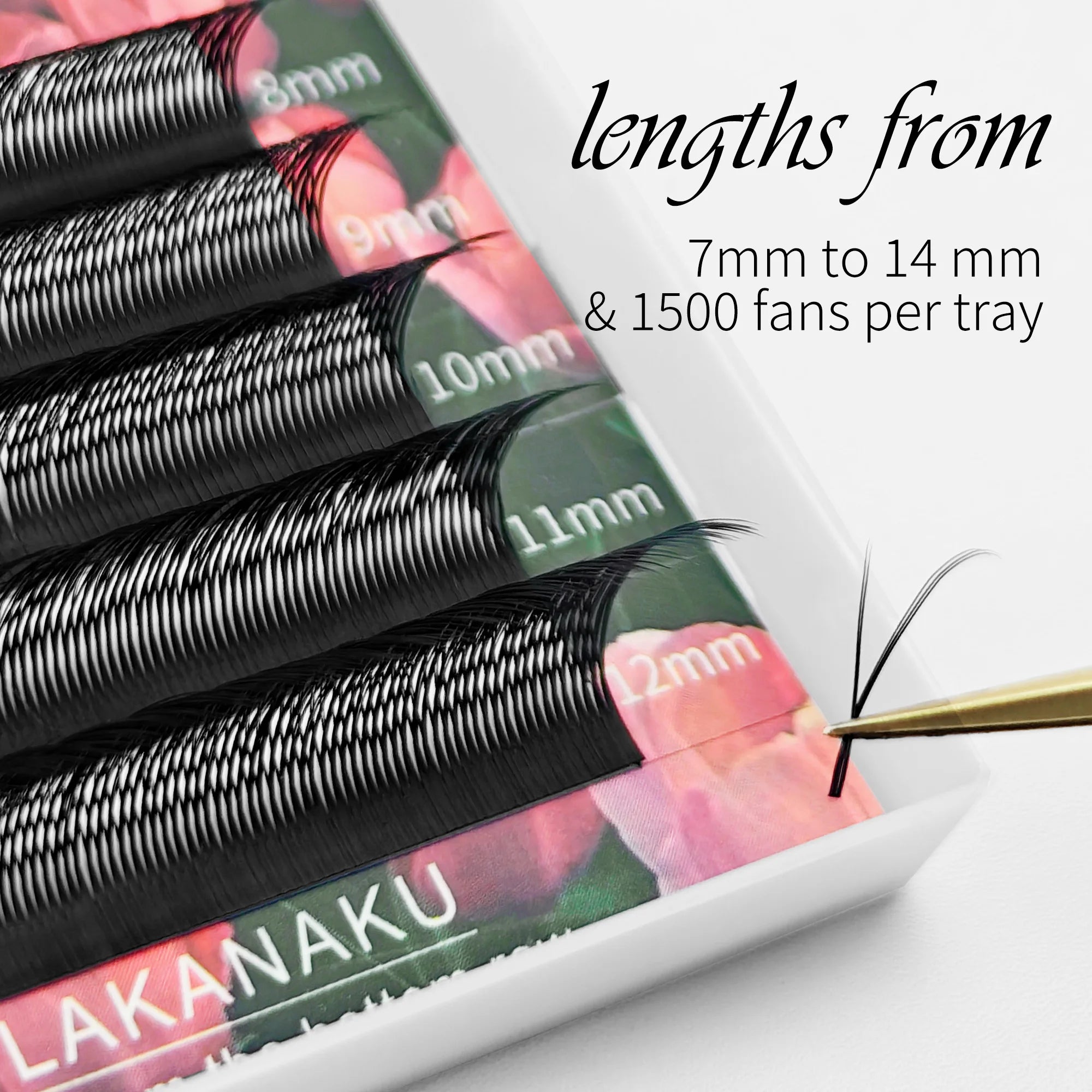 Foxy YY Lashes Each Y Fiber Features Two Tips on One Basewith a Built-in Angle Creating Instant Lift and a Softeyeliner Effect