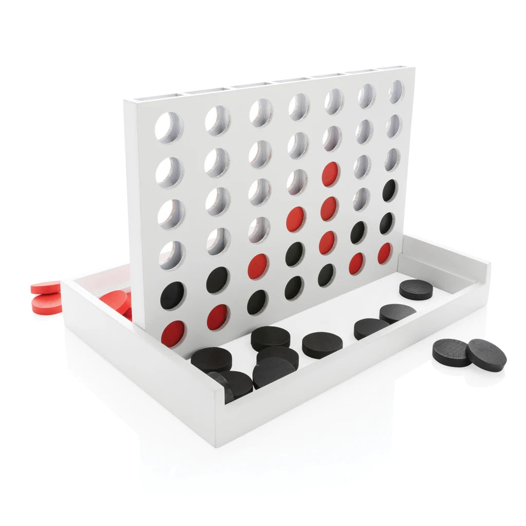 Custom Wooden Connect Four Board Game