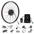 Varstrom 125XVH 500W 750W 48V Hub Motor Wheel Kit with Sine Wave Controller LCD Display Ebike Conversion Kit