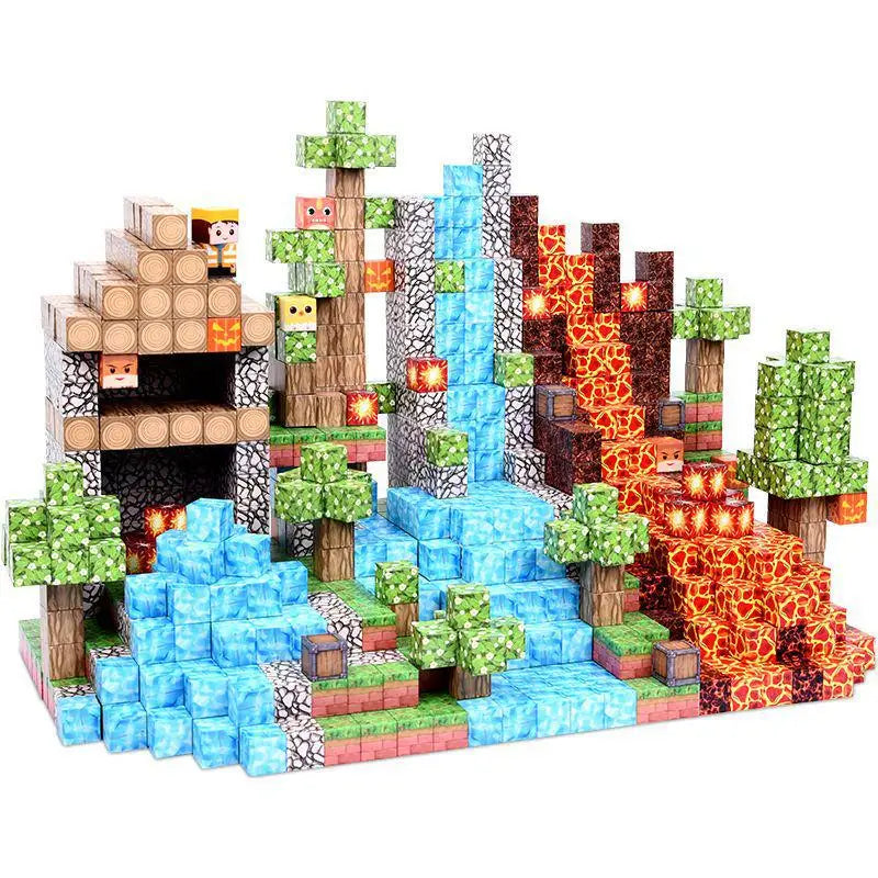2CM STEM Educational Cubes EN71 & CPC Certified Tiles Magnetic Building Cubes