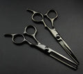 Professional 6 inch Hair Scissors Thinning Barber Cutting Hair Shears Scissor Tools Hairdressing Scissors Black