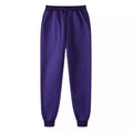 Men's High Waist Lightweight Cotton Fleece Casual Waterproof Washed Sports Jogging Sweatpants for Gym Workout Sports Training