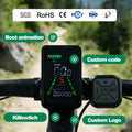 L5 NFCCycplus Thelates Electric Bicycle Computer Screen Digital Stopwatch Speedometer for Road Bike for Ebike Lcd Display