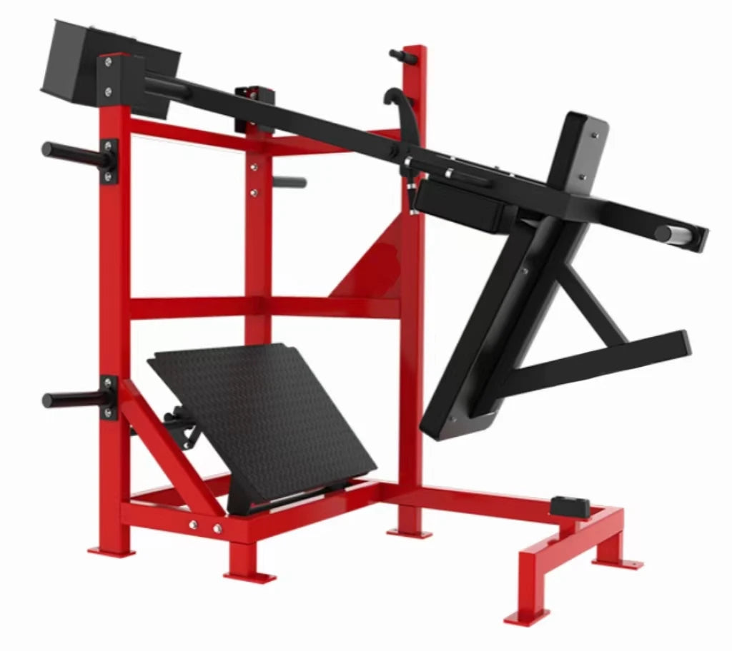 Body Building Commercial Gym Plate Loaded Strength Training Leg Press Pendulum Squat Machine