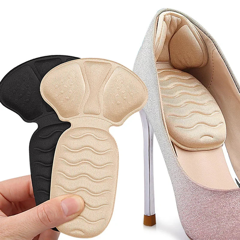 Melenlt Adhesive Heel Cushion Pads Shoe Inserts for Loose Shoes & Heel Protection