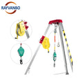 2600lbs 20m Industrial Grade Aluminum Rescue Tripod Customizable OEM Trepied De Sauvetage with Fall Arrester for Confined Spaces