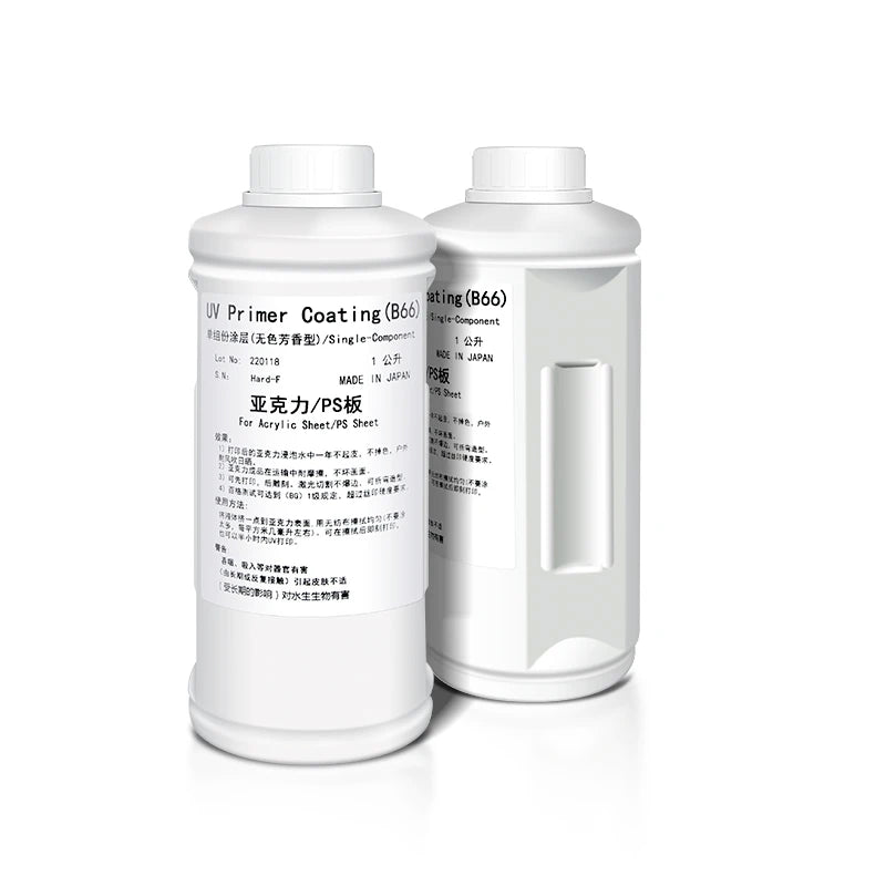 High Quality 1000ml Acrylic UV Primer for UV DTF Flatbed Printer for Acrylic Materials