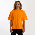 Men's Oversized Fit Drop Shoulder Boxy Fit Knitted Pattern Custom Printing OEM Mock Neck Blank Streetwear Breathable T-Shirt