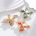 Vintage Luxurious Niche Exquisite High-end Brooch Flower Fashion Elegant Brooch