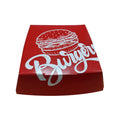 Mu Double Layer Hamburger Box Food Packing Box Custom Logo Fast Food Fried Chicken Chips Hamburger Box