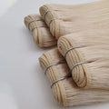 Ready to Ship Wholesale Machine-Tied Weft Hair Extensions Brazilian Knot Raw Virgin 12A Russian Grade Human Hair