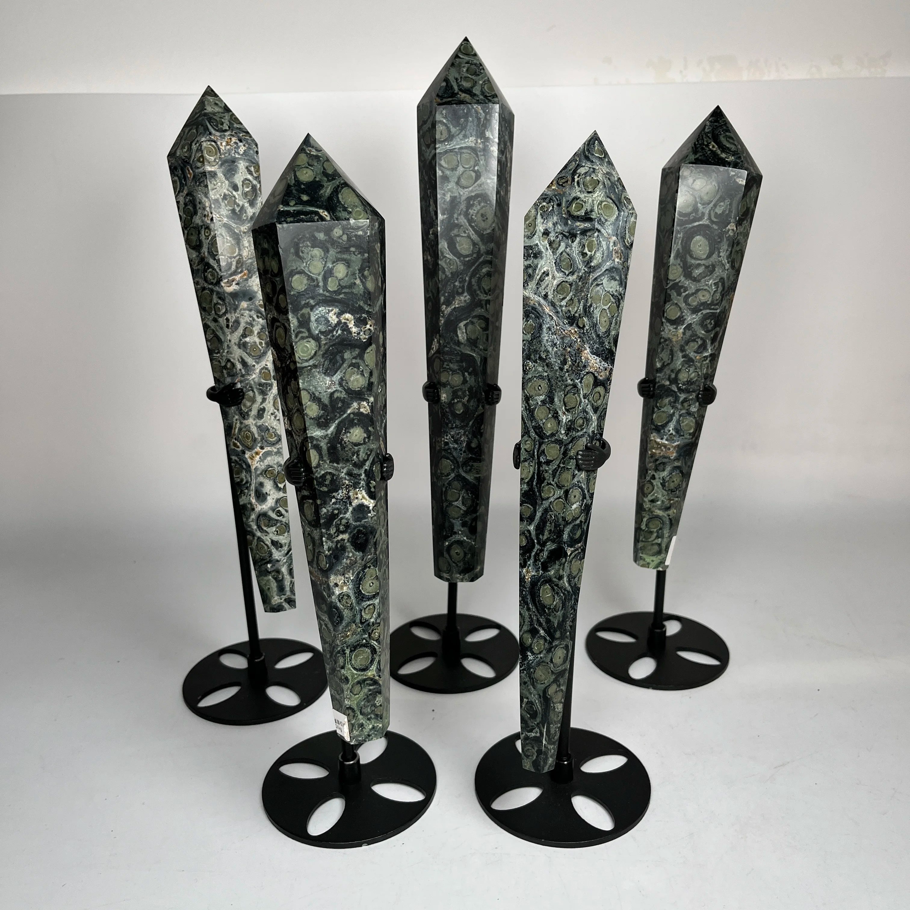 Wholesale Crystals Kambaba Jasper Points Healing Stone Fengshui Kambaba Jasper Wands for Sale