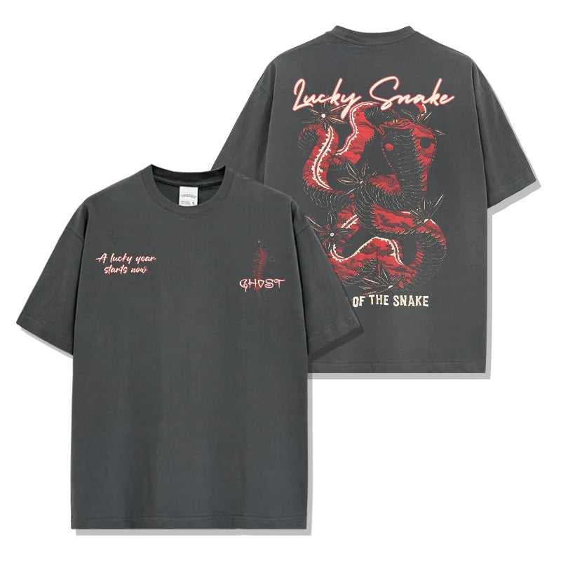 Charming Wholesale New Design 2026 Summer Oversized Loose Pattern Printed Cotton Graphic t Shirts Men's Short Sleeve