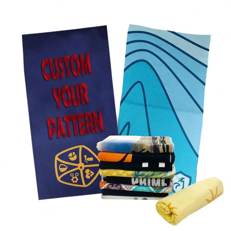 70X140Cm Beach Towels With Logo High Quality Print Beach Towels With Logo Extra Large Beach Towel