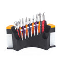 Boasta 9 Pliers 6 Screwdrivers Glasses Repair Kit Stainless Steel Optical Adjusting Tool Multifunctional with Storage Rack