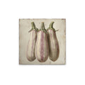 Made In Germany - Home Decor Canvas Picture Kitchen Motif Aubergine - Wall Mural In Cream And Beige - Stretcher Frame Art