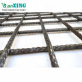 High Tensile 45# Manganese Steel Iron Wire Woven Quarry Rock Square Hole Crimped Mesh Concrete Reinforcement Mining Cut Bend