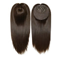 Stock 4"x4"  Silk Top Human Hair TopperMongolian Cuticle Remy Hair Piece for Women