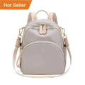 Simple Design Waterproof Kids Backpack Small Girl Fashion School Bag Anti-Theft Feature Zipper New Design Simple Solid Color