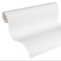 Made in Germany - Coatable Wallpaper rolls Plain Colour Paintable White Non Woven Vinyl Wallpaper for painting - 1005 x 053 m