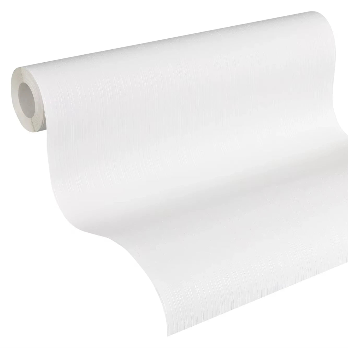 Made in Germany - Coatable Wallpaper rolls Plain Colour Paintable White Non Woven Vinyl Wallpaper for painting - 1005 x 053 m