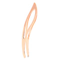 High Quality Rose Gold Custom Logo Eyebrow Tweezers Set Pointed Tip Wholesale Slanted Stainless Steel Eyebrow Tweezers