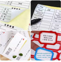 MU Record Custom Your Own Logo Paper Lable Sticker PVC Copper Self-adhesive Stickers Synthetic Paper Label Sticker