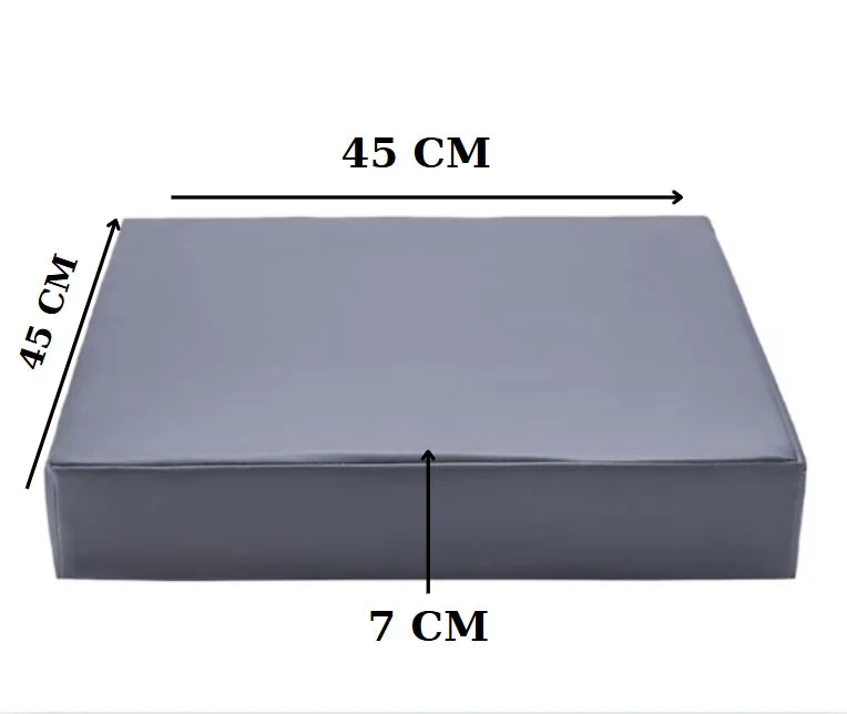 Simple Pillow Orthopedic Memory Foam Gel Wheelchair Seat Cushion Neck Support Anti-Sweating 45x43x7cm Visco Cover Customizable