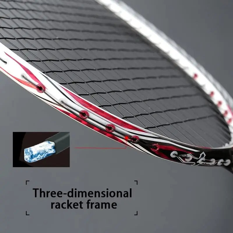 YY Brand 7U Lightweight Badminton Racket Top Brand 65G to 69G for Advanced Players with PU Grip Material